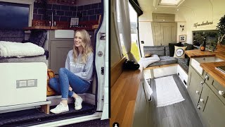 VAN TOUR | Incredible SELF-BUILD with FULL BATHROOM, SPARE BEDROOM (!) & Self-hiding TV by Nate Murphy