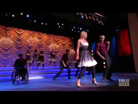 glee i've had the time of my life +valerie Full Performance