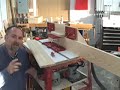 An educational video showing you how to create your own wide crown moulding with a router and modified router table, right from the comfort of your shop.