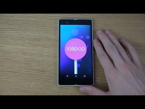 Sony Xperia Z Android 5.0 Lollipop - Review (4K)