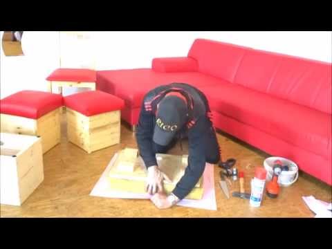 Polstern und mit Leder & Stoff beziehen ausführlich  Lederpflege, Holzpflege, aufsteppen