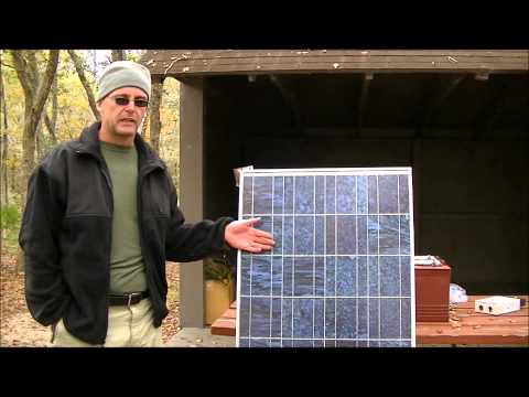 survivalists - Video from a class at a campout in November of 2012. The basics of working with small solar.