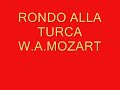 Mozart Rondo alla turca
