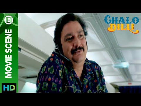 Vinay Pathak indecent behavior in airplane - Chalo Dilli