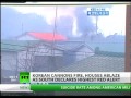 War? South & North Korea fire artillery shells, houses ablaze