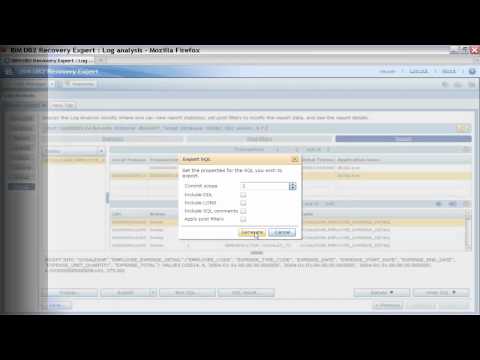 how to recover db2 database