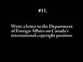 The Canadian DMCA: What You Can Do