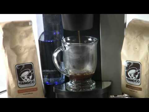 Keurig Coffee Maker, Gourmet Coffee beans by Pangeo Coffee and Ekobrew Reusable filter