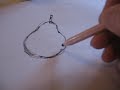 How to draw a pear in 30 seconds