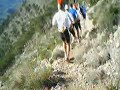 El equipo de los Pretorianos de Tomares en la prueba del Maratón de Montaña Jarapalos 2008 en Alhaurin de la Torre (Málaga). 2º clasificado.