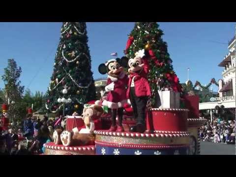 Mickey's Once Upon a Christmastime Parade Daytime Version - Magic Kingdom, Walt Disney World