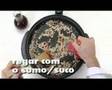 risoto com laranja