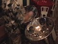 Steel drums at dinner party, Stranahan House, Fort Lauderdale, 2-13-08
