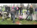 Carbid schieten in Oude Pekela