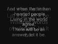 The  - Let it be. (With Lyrics)