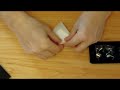 How to make Paper iPhone Stand 紙で作るスマートフォンスタンド。