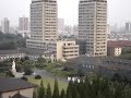 Morning in Shanghai from my room at ECNU