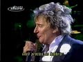 Rod Stewart and Chrissie Hynde