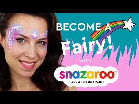 how to apply snazaroo face paint