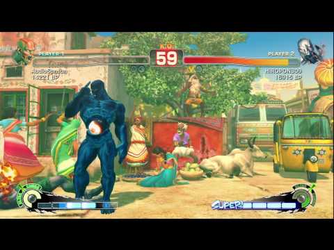 SSF4 - PPN (Dhalsim) VS. HIROPON (Seth)