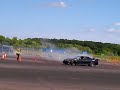 Knight-Racer R33 Drifting at Japshow 2008 Santa Pod