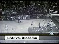 LSU-Alabama game clip w/Pistol Pete Maravich