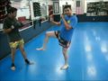 mr Aguilera tecnicas basicas de kick boxing parte 3