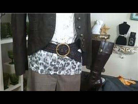 how to tie a khaki belt