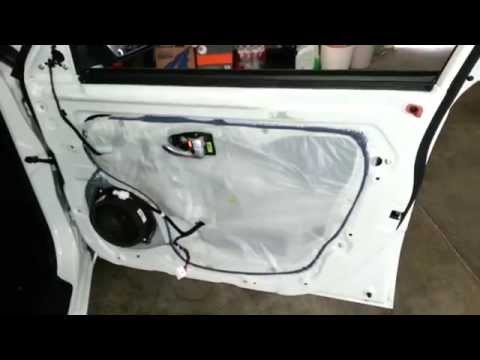 2013 Kia Soul – Metal Door Frame – Plastic Door Panel Removed To Upgrade OEM Speaker