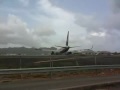 Blown over by 757 in SXM