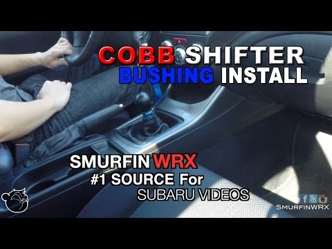 COBB Subaru Front & Rear Shifter Bushing Install