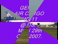 doncaster airport  uk  gemini air cargo md 11 b767   a320