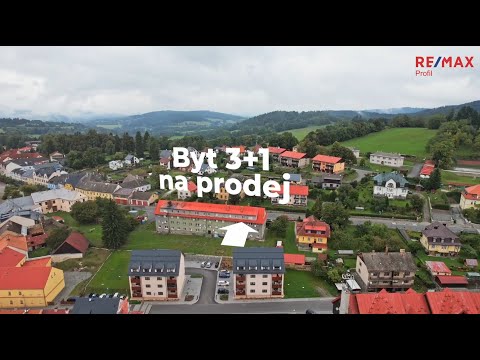 Video Slunný bytu 3+kk v Kašperských Horách