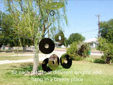 Hard Drive Wind Chimes