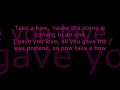 leona lewis   take a bow  lyrics 