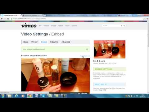 how to vimeo wordpress
