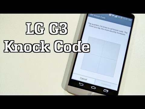 LG G3 Knock Code Explained