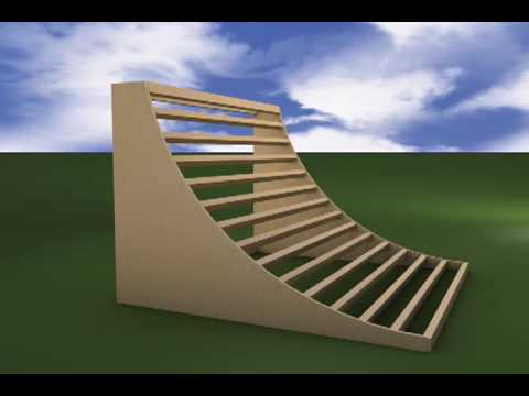 Halfpipe - A demonstrative video of how to build a halfpipe.