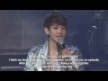 [ENG] Baekhyun's sexy pose for CF cut - EXO SHOWCASE in Seoul - HD