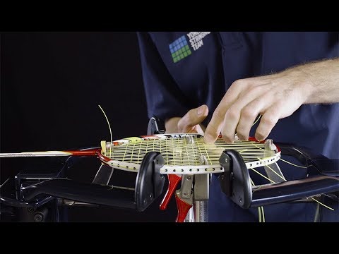 Badminton-Schläger professionell besaiten in 10 Schritten
