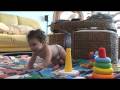 baby rhyan's first crawl