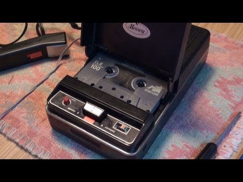 1966 Mercury TR 8000 Cassette Recorder (Philips EL-3301) Belt Replacement