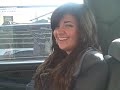 taylor and tori in car