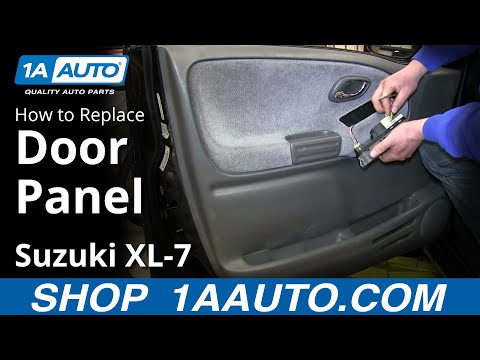 How To Remove Install Front Door Panel Suzuki XL-7