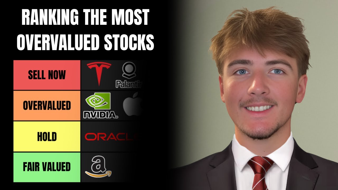I Ranked The Most Overvalued Stocks In The Stock Market