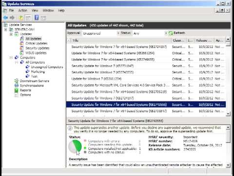 how to install wsus snap in