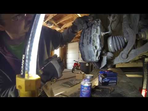 Changing the brakes on a 2004 Acura TL