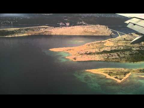 rijeka - Landing at Rijeka airport on the island of Krk, Croatia, on 28th October 2011. http://www.martinmayhew.com.