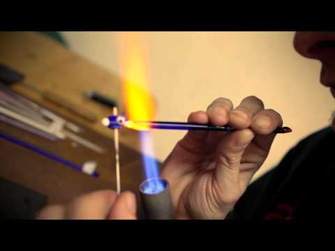 how to fuse glass with a torch