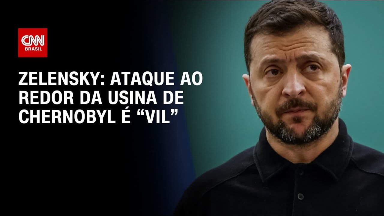 Guerra na Ucrânia: Ataque à instalação de combustível nuclear é “vil”, diz Zelensky | AGORA CNN